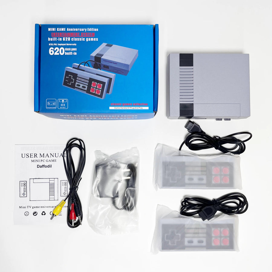 Console rétro mini avec 620 jeux intégrés - L'atelier Rétro